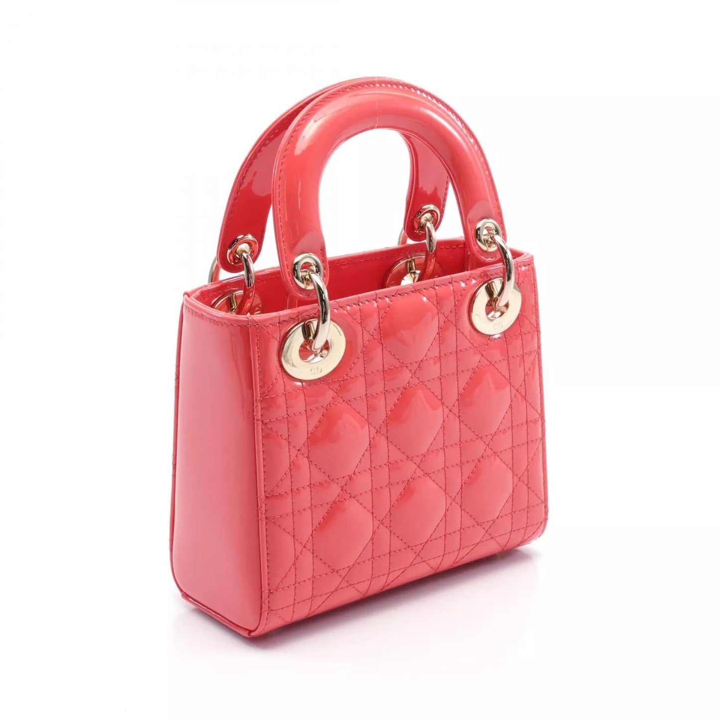 Christian Dior Lady Dior Mini Cannage Hand Crossbody Bag