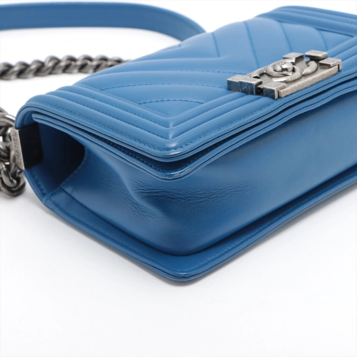 Chanel 20 Small Lambskin Chain Shoulder Bag