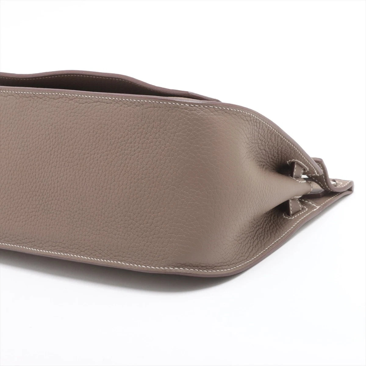 Hermès Jypsiere 28 Taurillon Clemence Etoupe Silver Hardware