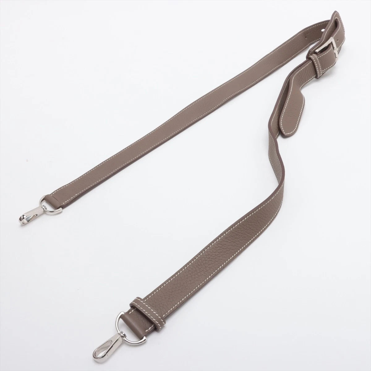 Hermès Jypsiere 28 Taurillon Clemence Etoupe Silver Hardware