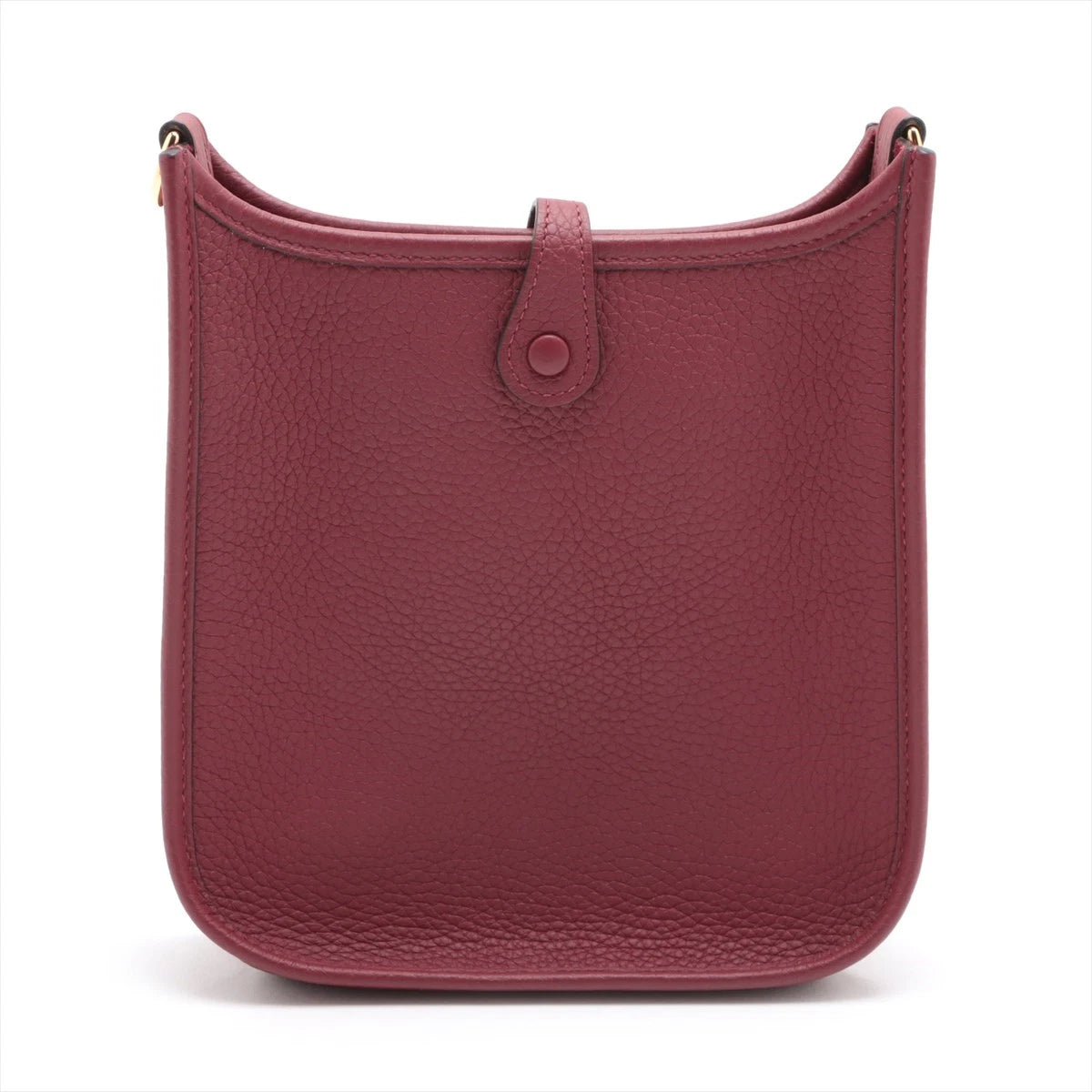 Evelyne 16 Taurillon Clemence Rouge H Gold Hardware