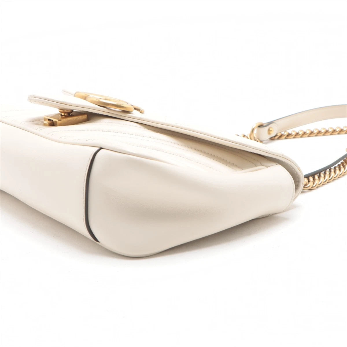 Gucci GG Marmont Leather Chain Shoulder Bag