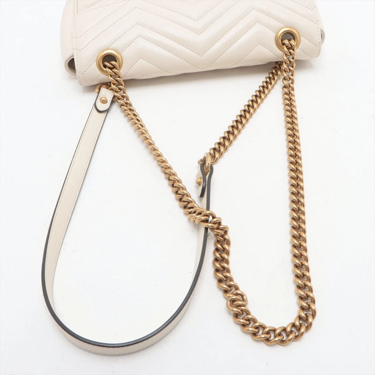 Gucci GG Marmont Leather Chain Shoulder Bag