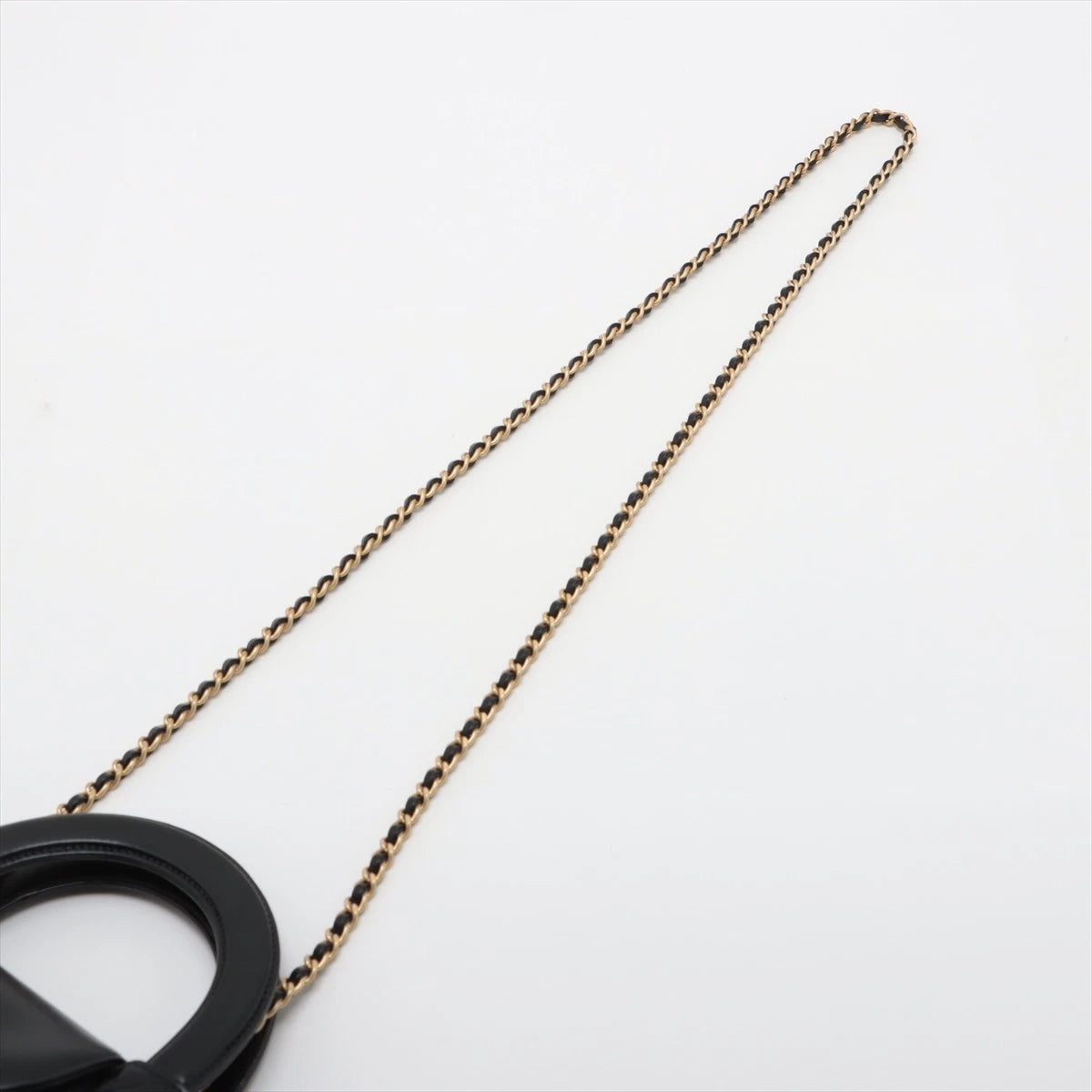 Chanel Matelasse Leather 2 Way Shoulder Bag Black Gold Metal Fittings