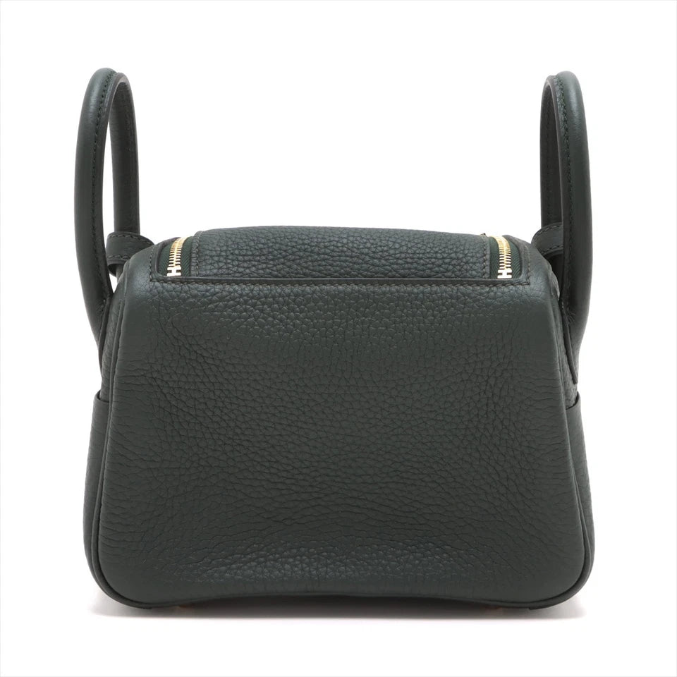 Hermès Lindy Mini 20 Taurillon Clemence Gold Hardware