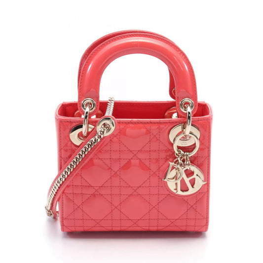 Christian Dior Lady Dior Mini Cannage Hand Crossbody Bag