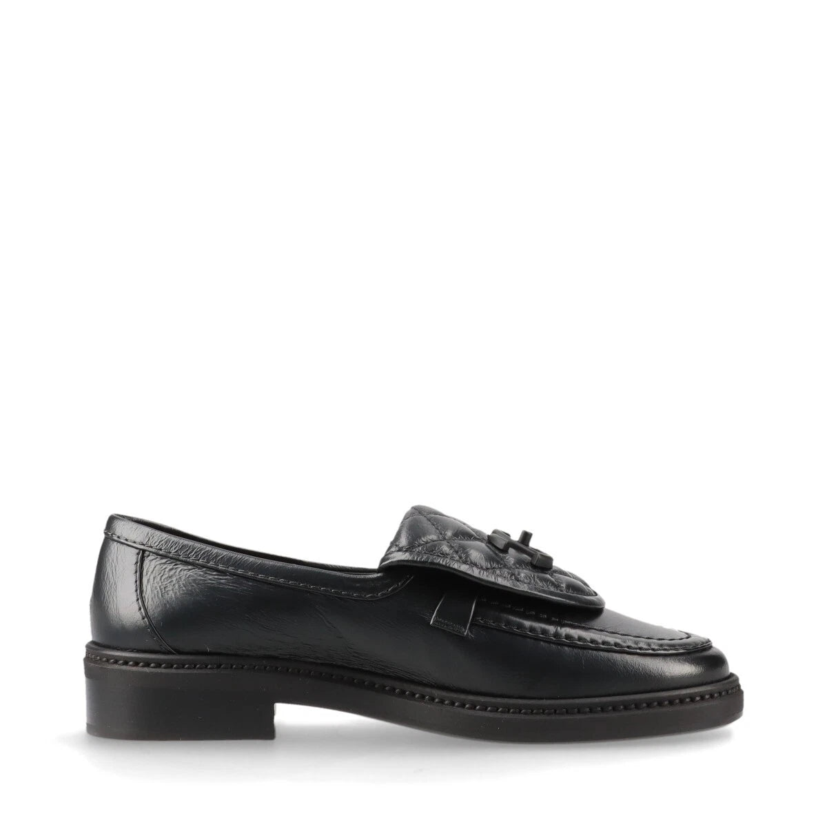 Chanel Coco Mark Turnlock 24S Leather Loafer