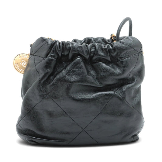 Chanel 22 Mini Leather Chain Shoulder Bag